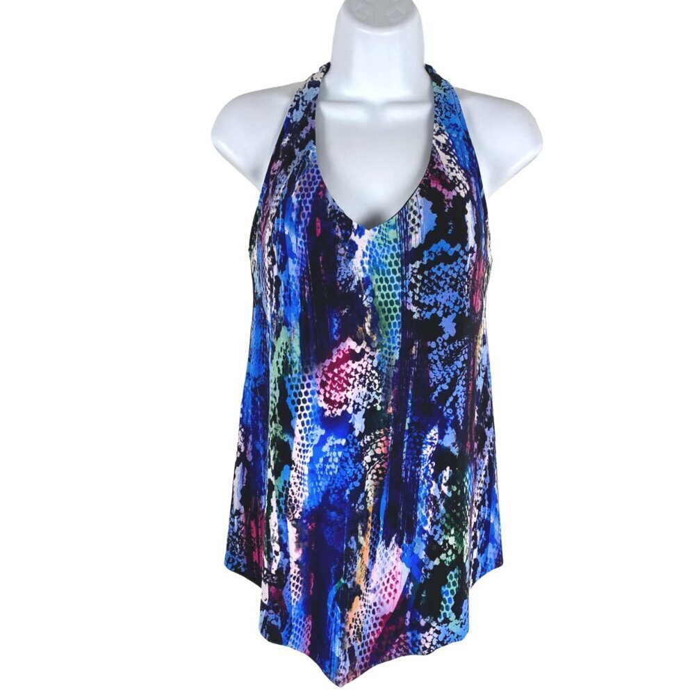 Magicsuit‎ Boa Taylor Tankini Swim Top Size 8 Multicolored Print SW-1895